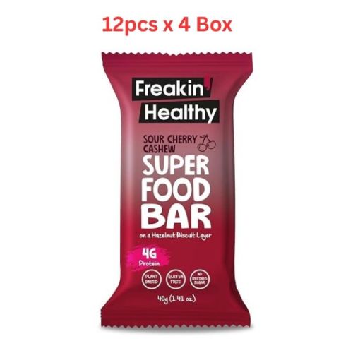 Freakin Healthy Tart Cherry Bar 4X12X40G