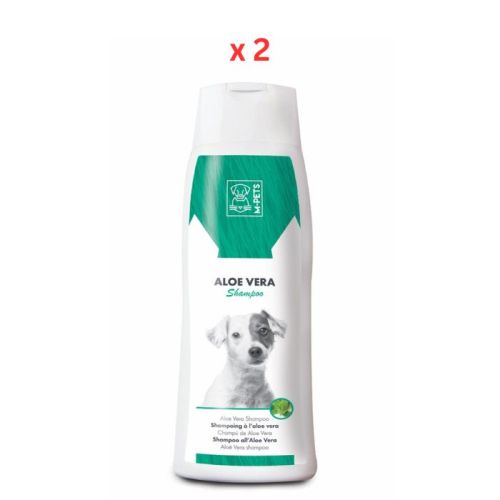 M-Pets Aloe Vera Shampoo 250ml Pack Of 2