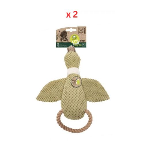 M-Pets Buck Ecco Dog Toy Pack Of 2