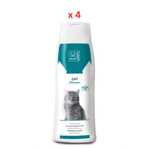 M-Pets Cat Shampoo 250ml (Pack Of 4) 