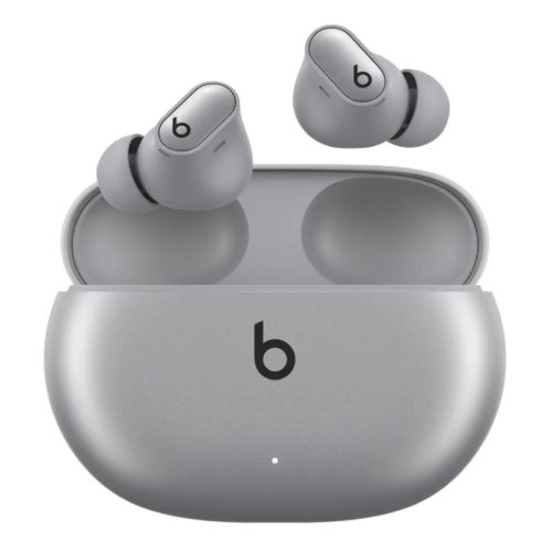 Beats Studio Buds +, True Wireless Noise Cancelling Earbuds- Cosmic Silver