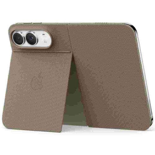 Apple iPhone Duo Folio with Kickstand – Taupe