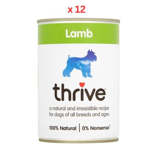 Thrive Complete Lamb Wet Dog Food 400g Pack Of 12
