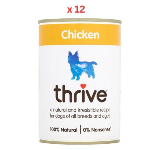 Thrive Complete Chicken Wet Dog Food 400g Pack Of 12