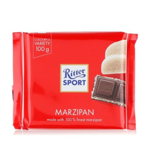 Ritter Sport Marzipan Chocolate, 100g