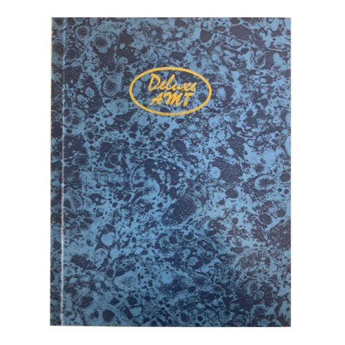 DELUXE RULED MANUSCRIPT/REGISTER BOOK, 9X7", 228X178 MM, BLUE