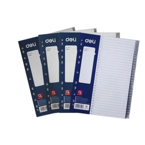 File Divider Pp (Grey) A4 (Number 1-31)