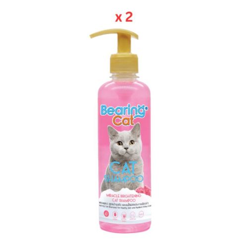 Bearing Miracle Brightning Cat Shampoo-350ml Pack Of 2