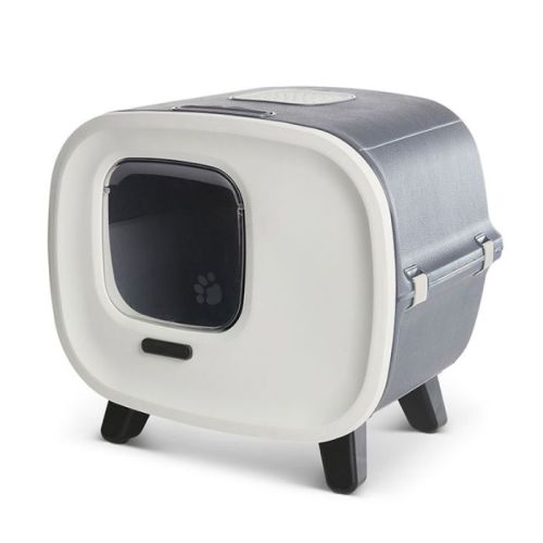 Savic Mira De Lux Toilet Home Cat Litter Box - Anthracite