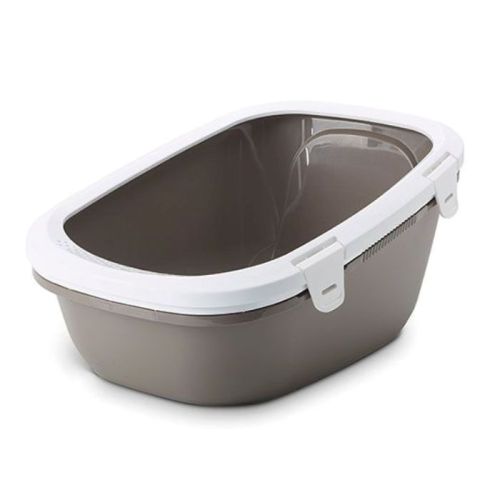 Savic Simba Sift Cat Litter Tray With Sieve - Grey