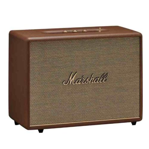 Marshall Woburn III Wireless Bluetooth Stereo Speaker, Brown 