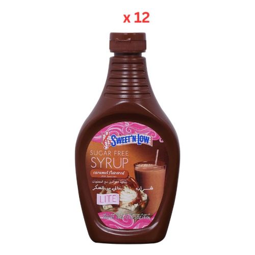 Sweet 'N Low Sugar Free Syrup Caramel Flavored With Sweetner 12X510G