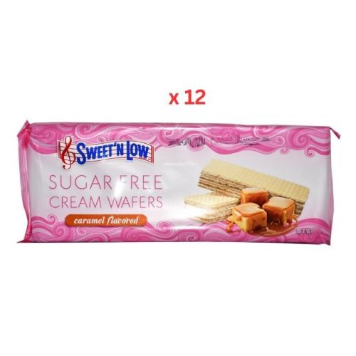 Sweet 'N Low Sugar Free Wafers Caramel, 12x38G