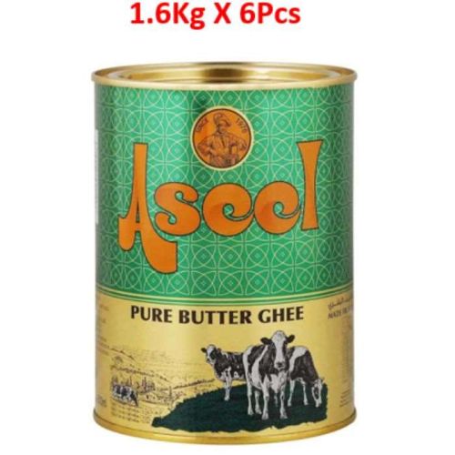 Aseel Pure Butter Ghee 1600ml (Pack of 6)