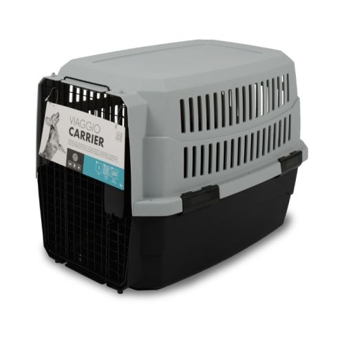 M-Pets Viaggio Carrier Large Black-Grey - L81,3 X W56 X H58,5cm