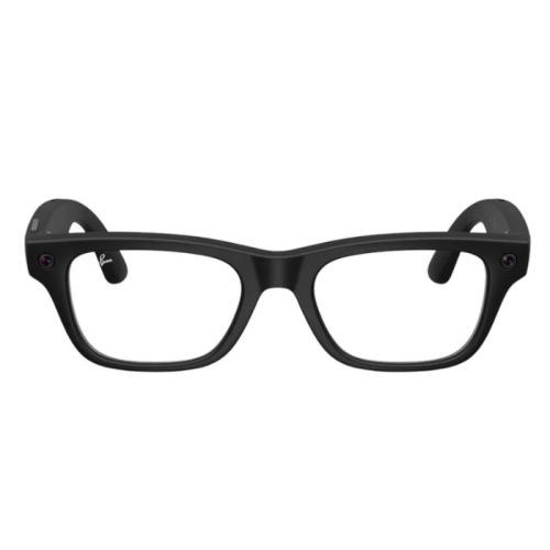 Ray-Ban Meta Blayzer Gen 2 Matte Black Clear Lenses  Smart Glasses 54Mm