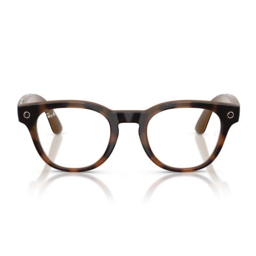 Ray-Ban Meta Scriber Optics (Gen 2) Smart Glasses (F Havana, L Clear Lens, 49mm) RW7002