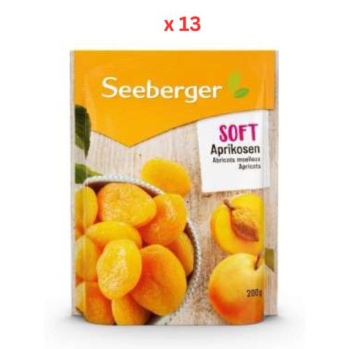 Seeberger Soft Apricots, 13X200G