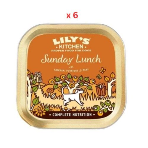 Lily's Kitchen Sunday Lunch Wet Dog Food 150G (Pack of 6)