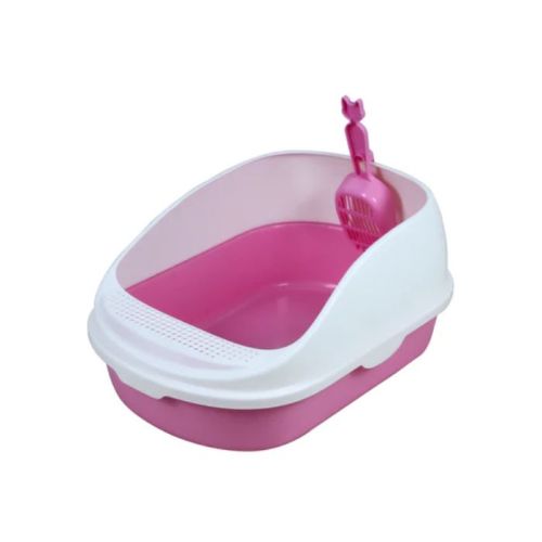 Pawsitiv Emma Classic Litter Tray - MSP 003, Pink