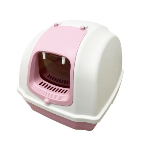Pawsitiv Emma Litter Box Comfort, Castle, MSP 204 - Pink