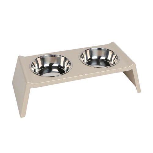 Pawsitiv Mister Dinner Set Bowls, Medium - Beige