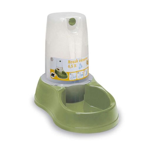 Stefanplast Water Dispenser Bowl For Cats and Dogs 6.5Lt - Green