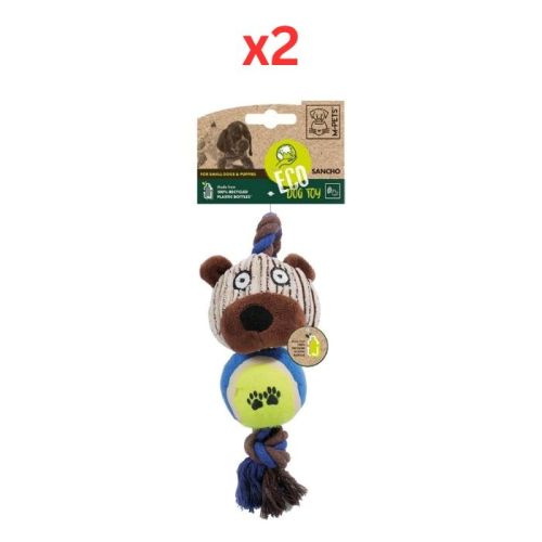 M-Pets Sancho Ecco Dog Toy (Pack of 2)