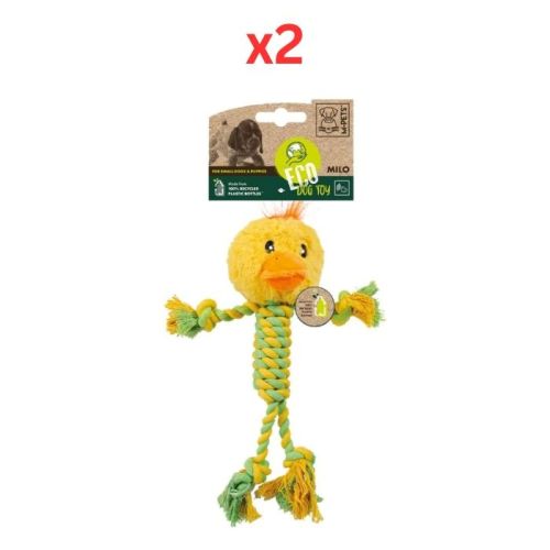 M-Pets Milo Ecco Dog Toy (Pack of 2)