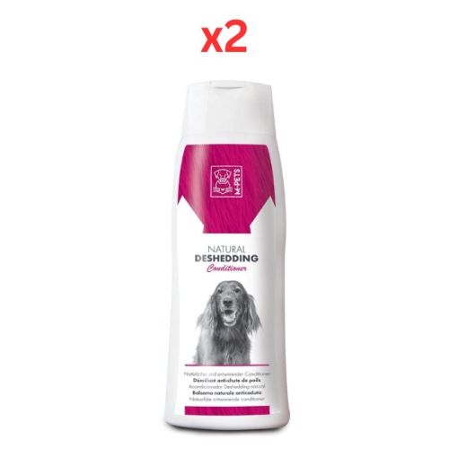 M-Pets Natural Deshedding Conditioner For Dog 250ml (Pack of 2)