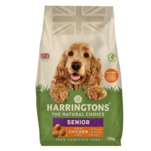 Harringtons Complete Chicken Rice Senior Dry Food 12Kg