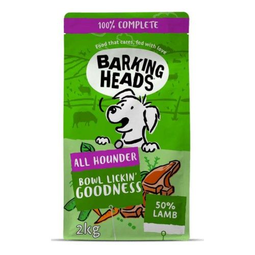 Barking Heads All Hounder Bowl Licken Goodness Lamb Dry Dog Food 2Kg