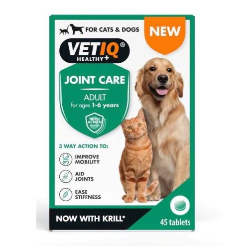 VetIQ Joint Care Adult for Cats & Dogs 45 Tablets