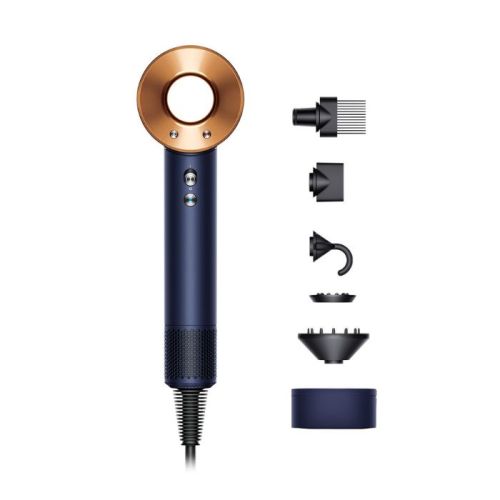 Dyson Supersonic HD16 Hair Dryer, Prussian Blue-Rich Copper (Hong Kong)