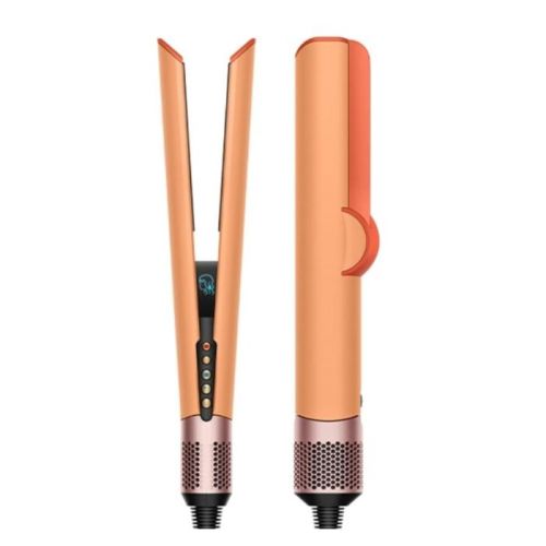 Dyson Airstrait HT01 Dry Hair Straightener, Ceramic Apricot-Topaz, (Hong Kong)