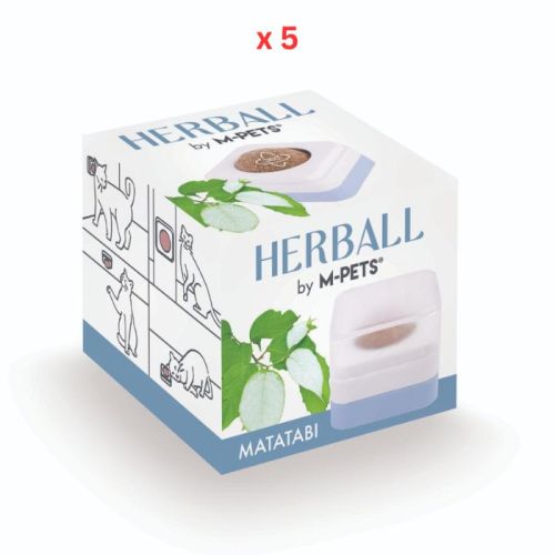 M-Pets Matatabi Ball Blue Pack Of 5