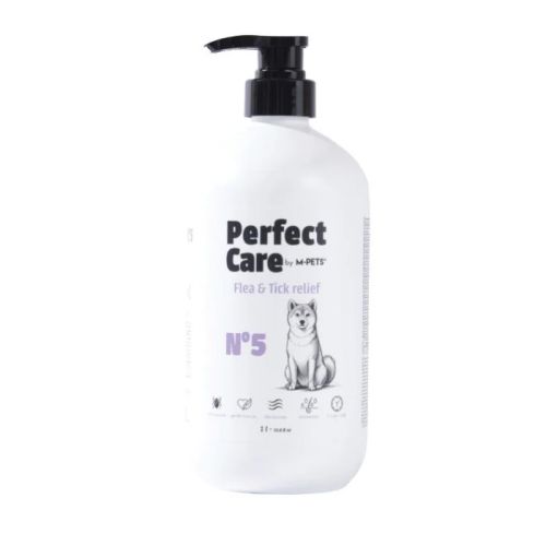 M-Pets Perfect Care No.5 - Flea Tick Relief Dog Shampoo 1L