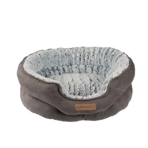 M-Pets Snake Suede Basket Medium