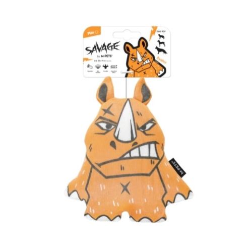 M-Pets Savage Rhino Dog Toy