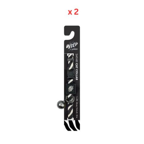 M-Pets Wild Safari Cat Collar Pack Of 2