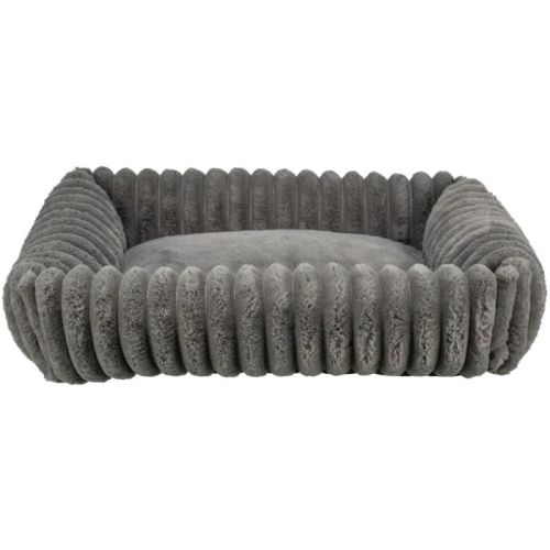 Trixie Lonni Corduroy Plush Dog Bed - Grey 65X50Cm