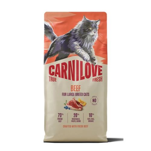 Carnilove True Fresh Beef For Adult Large Breeds Dry Cat Food 6kg