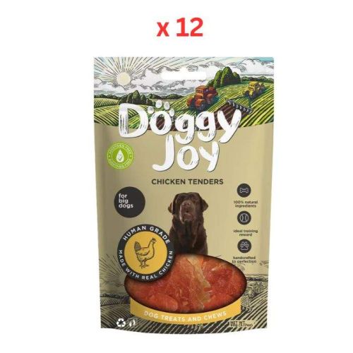 Doggy Joy Chicken Tenders Dog Treats 90g Pack Of 12