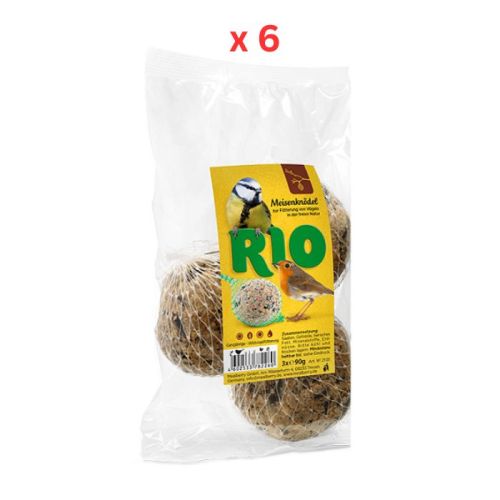 Rio Fat Balls For Feeding Birds In Nature 3X90G Pack Of 6