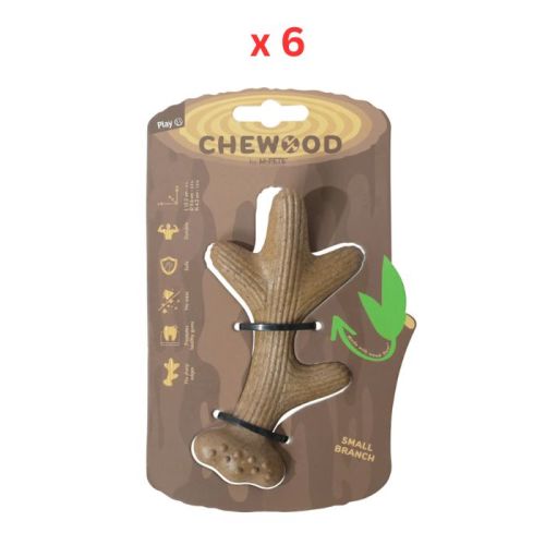 M-Pets Chewood Small Branch Dog Toy Pack Of 6