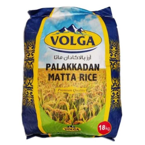 Volga Palakkadan Matta Rice - 18Kg (Dubai Delivery Only)