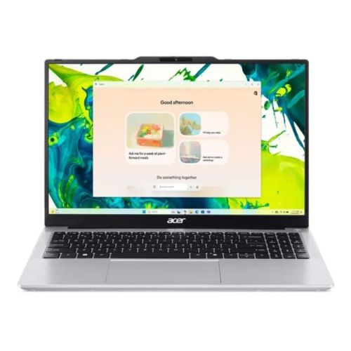 Acer Aspire Lite 15.6inch FHD 60Hz Display Laptop, Intel Core 5 120U Processor, 16GB RAM, 512GB SSD, Windows 11 Home, Backlit English & Arabic Keyboard, 1 Year Warranty,  NX-DGBEM-001