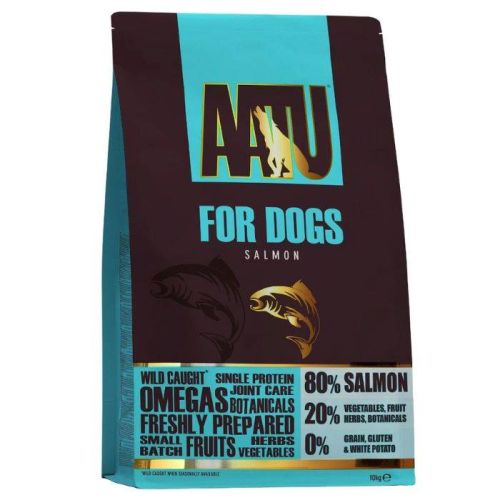 Aatu Free Run Salmon Dry Dog Food 10Kg