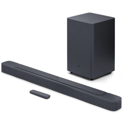 JBL Bar 2.1 Deep Bass (MK2) Channel Soundbar with Wireless Subwoofer- Black