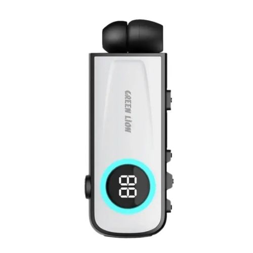 Green Lion Communicate Mono Bluetooth Headset White